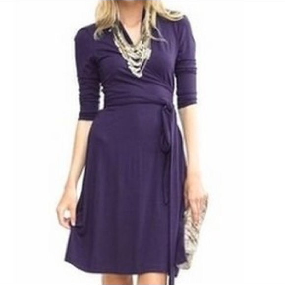 banana republic gemma wrap dress